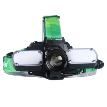 

New Super Bright Fashion LED Rechargeable Zoomable Headlamp Multi Functional