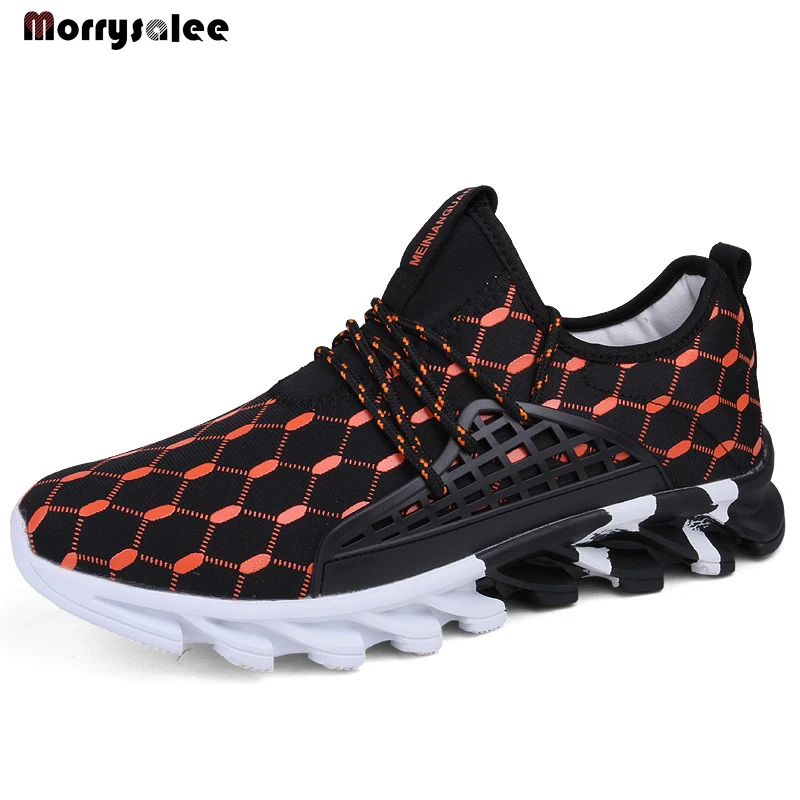 Man Running Shoes Plus Size Mesh Men Sport Shoes Lac-up  Lightweight Comfortable Breathable  Sneakers New Arrival