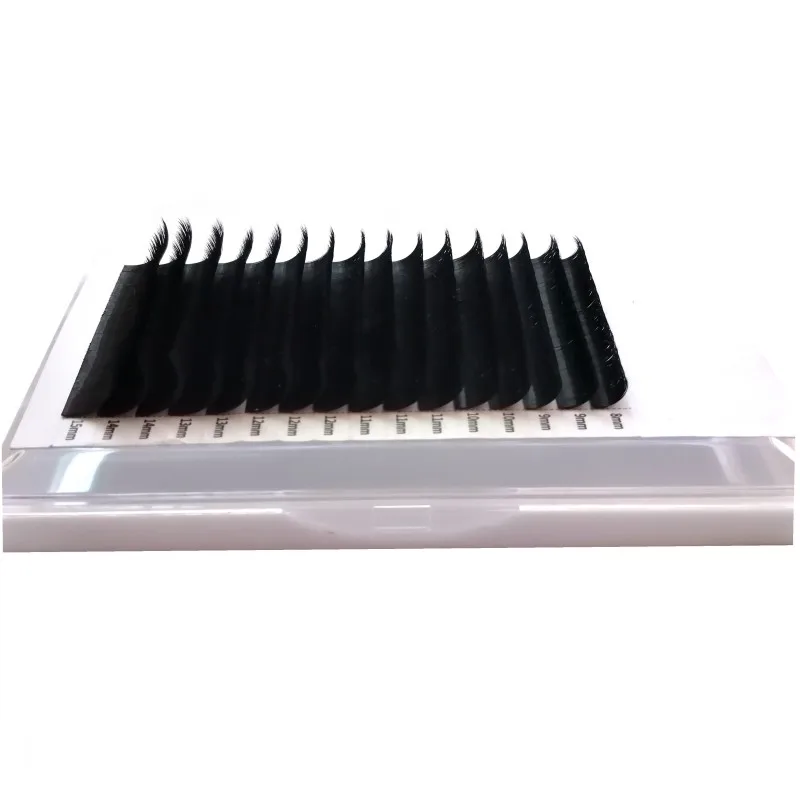 16 Linestray Auto Fans Eyelashes 1s Blooming Easy Lashes One Second Mega 0.030.070.10mm Thickness CD Curl Faning False Mink) (31)