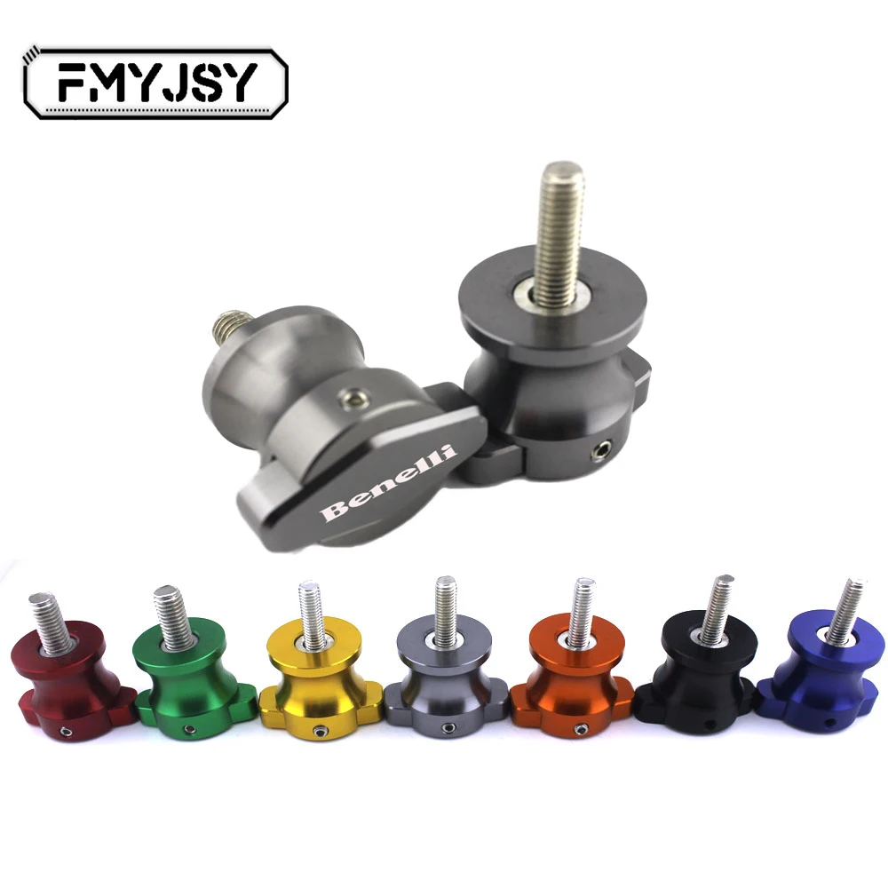 Motorcycle Frame Stands Screws sliders Swingarm Spools Slider 6MM For