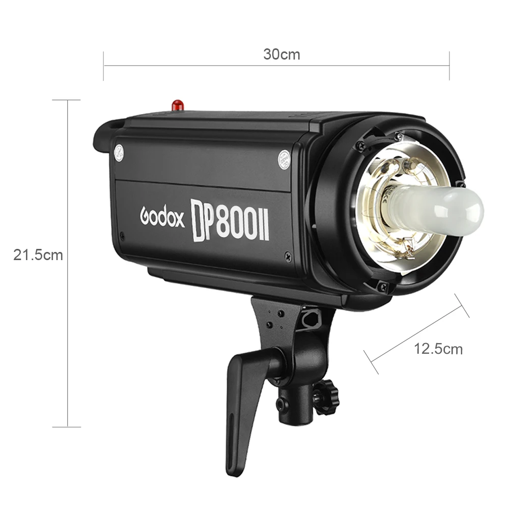 Godox DP800II 800Ws GN88 профессиональная студийная стробоскоп со встроенным Godox 2,4G Беспроводная X СИСТЕМА вспышка