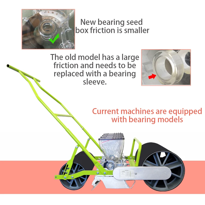 

Multi-functional farmer pushes vegetable planter precision seeder