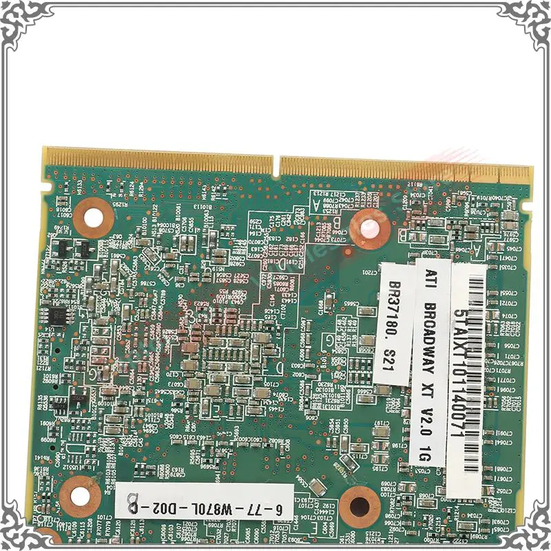 Оригинальная новая видеокарта 1 Гб HD 5870 HD5870 216 0769008 для Clevo W860CU W870CU P150SM 5870M HD5870M