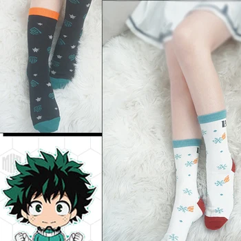 

Boku no Hero Academia my Hero Academia Bakugou Katsuki Todoroki Shouto Christmas Xmas Gift Cosplay Men Women Long Cotton Socks