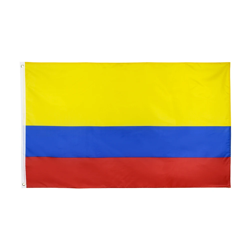 Флагшток 3x5fts 90*150 см co col флаг Колумбии colobian | Дом и сад