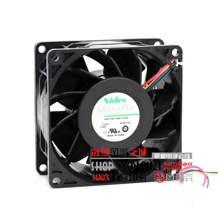 

Original V80E12BS1NB5-07Z04 8038 4.54A 8CM ultra violent server fan