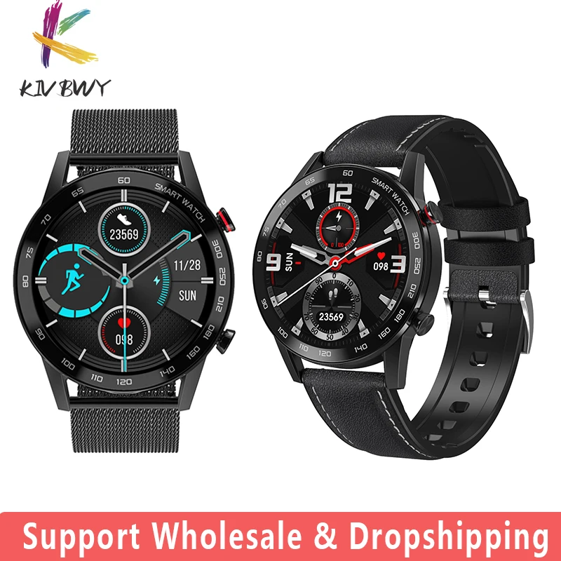 Permalink to Kivbwy DT95 Smart Watch men Bluetooth Call IP68 Waterproof ECG Heat Rate 360*360 Alarm Sleep Business Sport business Smartwatch