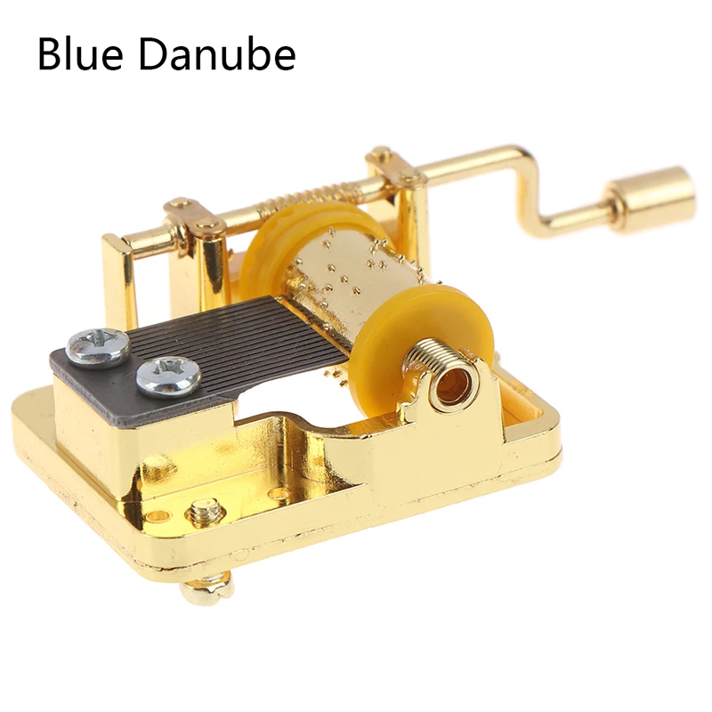 18 Tones Mini Hand Cranking Music Box Decorative Collectibles Christmas Gift Birthday Party Boxes (12 types Of Music Available) 5
