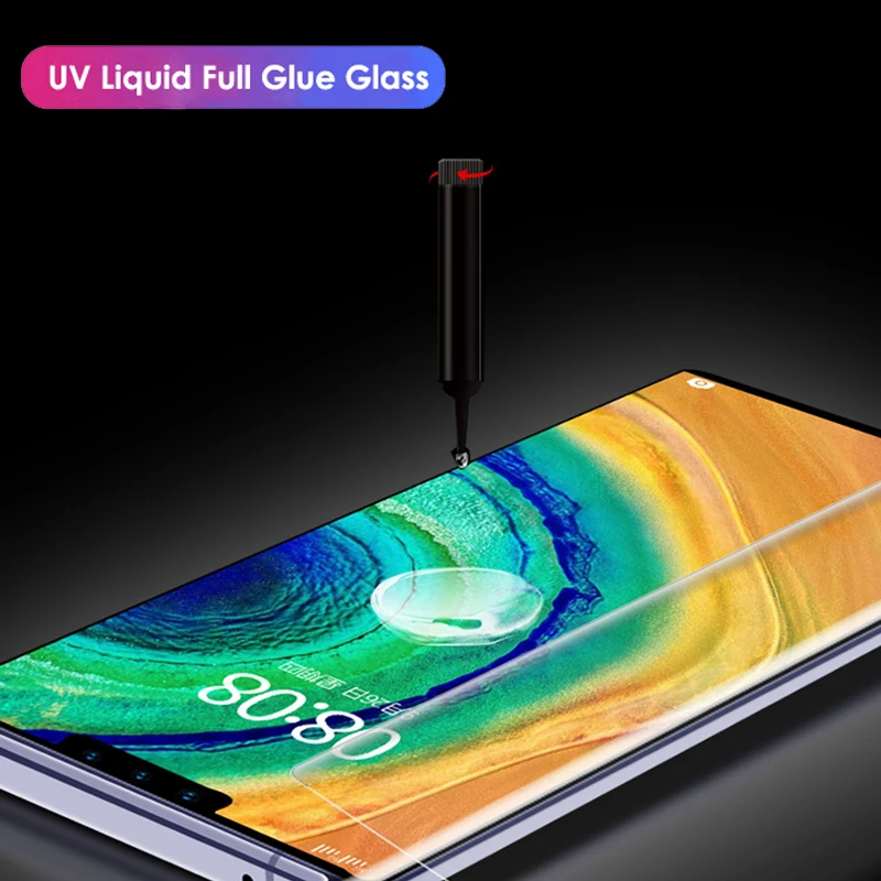 Жидкий уф клей для Samsung Galaxy Note 10 Pro 9 8 S8 S9 S10 Plus 100 шт. клеевое стекло iPhone 11 Max XS R Mi NOTE CC9
