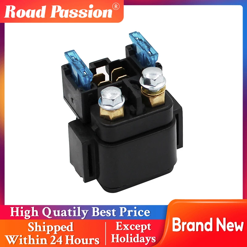 

Road Passion Motorcycle Starter Relay Solenoid for YAMAHA YFZ450 YFZ45 YZF600 YX600 YZF-R6 YFZR6 TRI-Moto 225 YTM225