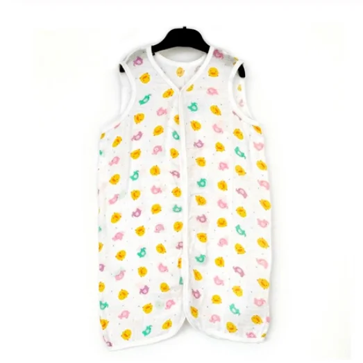 2 New Baby Summer Bamboo Cotton Soft Vest Sleeping Bag Sleepsacks Swaddle Wrap Caught Straddle Kick for Newborn Unisex - Цвет: 2