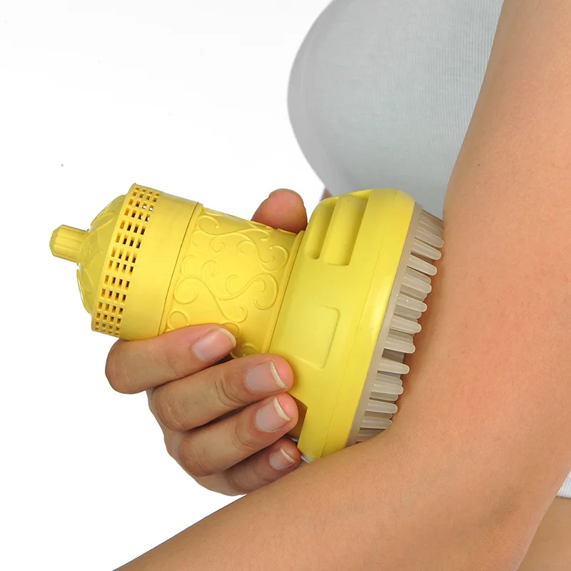 

Magnetic Pole Moxibustion Pot Moxibustion Meridian Dredging Brush Silica Gel Heat Insulation Net Massage Instrument Tools