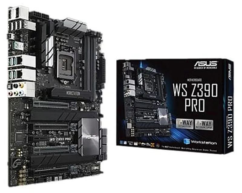 Новинка для ASUS WS Z390 PRO Оригинальное гнездо для материнской платы LGA1151 DDR4 Z390 настольная материнская плата