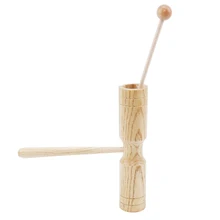 Ударный инструмент деревянный Квак блок с 2 Mall музыкальный инструмент обучающий ребенок привлекательная забавная игрушка