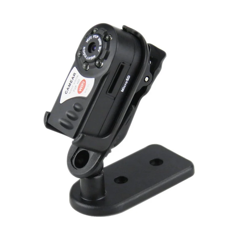 Q7 WiFi IP мини-камера ИК ночного видения P2P Беспроводная микро-камера дистанционного управления видео Espia Candid для iPhone Android - Цвет: Only a Camera
