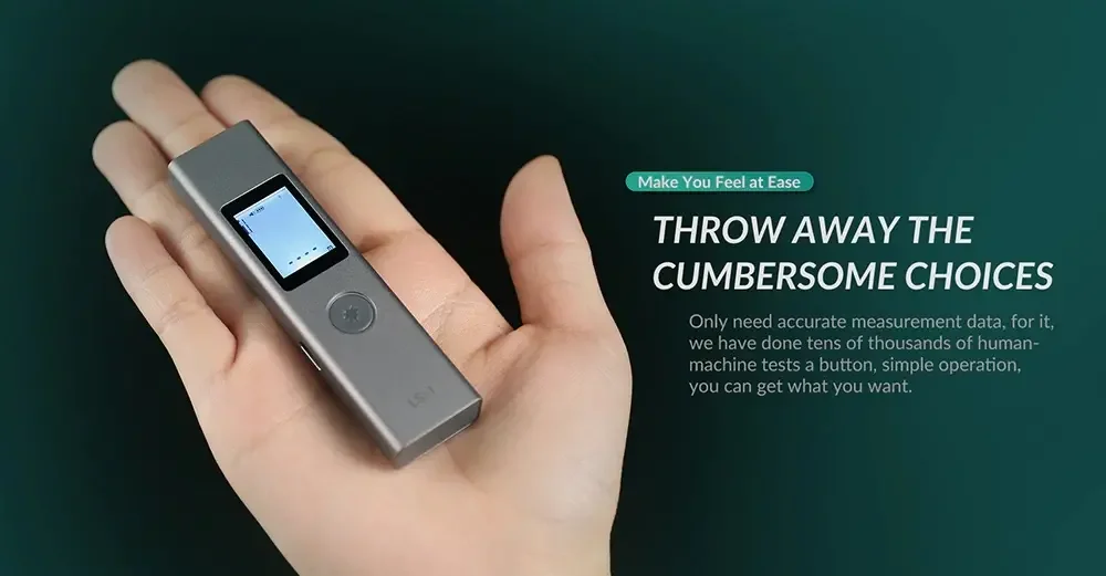 ATuMan LS-1 Intelligent Rechargeable Digital Laser Rangefinder Distance Meter Range Finder Measure