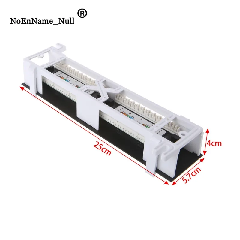 Настенный держатель монитора 12 портов CAT5 CAT5E Патч-панель RJ45 сетевой настенный держатель для ванной комнаты кронштейн