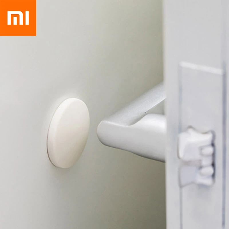 Mijia Xiaomi Silicone Crash Pad Home Anti-collision Strong Sticky Door Back Handle Bumper Touch Refrigerator Sucker Foot | Бытовая