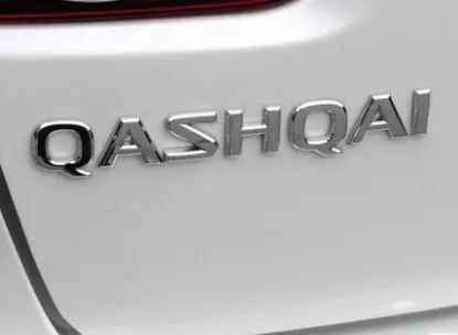 1 шт. 3D ABS QASHQAI Автомобильная буква задняя зеркальная эмблема значок наклейка
