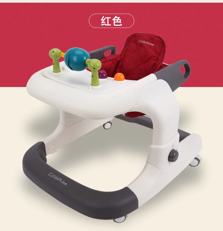Walker com Música Bebê Empurrar Pode Tomar um Passeio Multifuncional Anti-rollover Walker Equilíbrio Bicicleta Mão 18 pode tomar um passeio multifuncional anti-rollover walker equilíbrio bicicleta