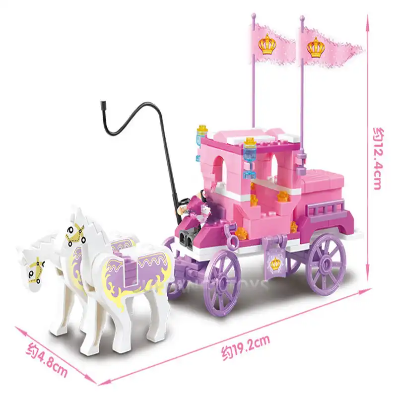 princess carriage and horse toy