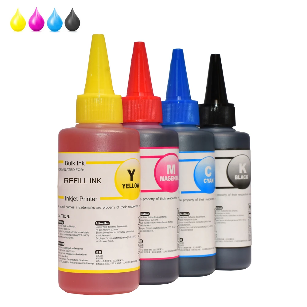 Cartucho de tinta para impresora Hp 305, recambio de tinta para DeskJet 2300,  2700, 4100, ENVY 6000, 6400, 305 xl, Kit100ml|Kits de recarga de tinta| -  AliExpress