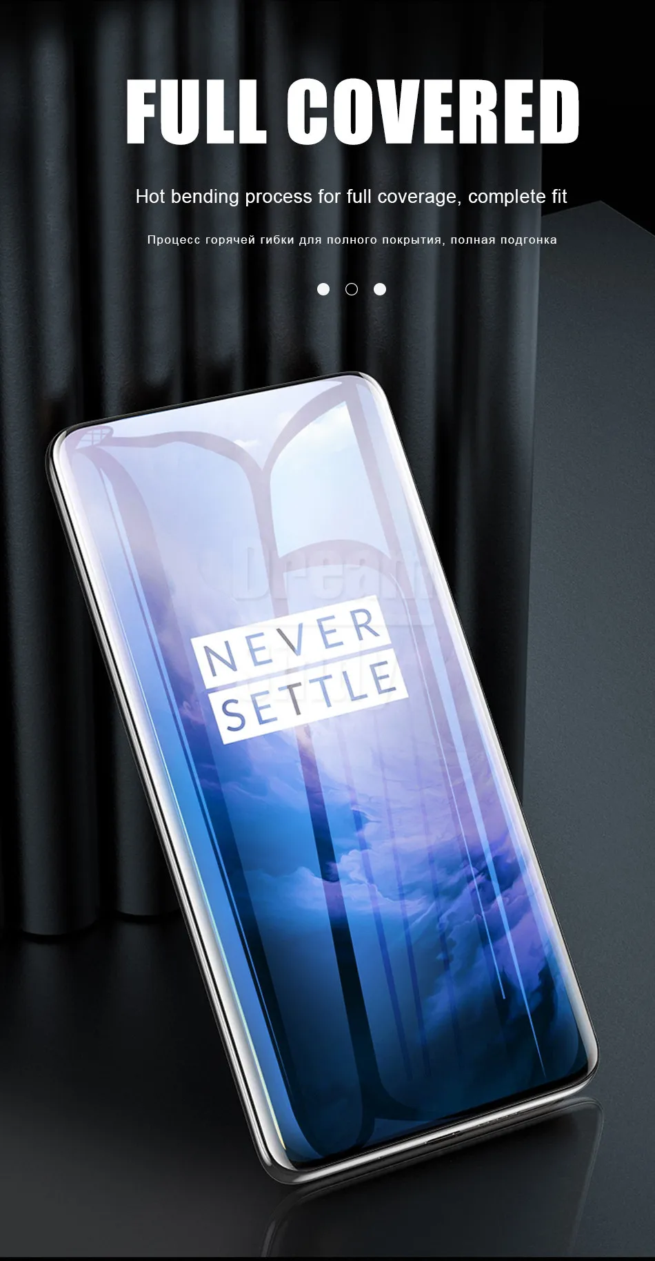 20D закаленное стекло для экрана с закругленными краями для Oneplus 7 Pro 6 6T 5T 5T 5 Защитная пленка для Oneplus 7 6 5 Полное защитное стекло