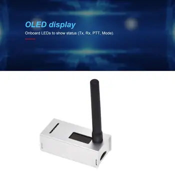 

MMDVM Hotspot P25 DMR YSF for Raspberry Pi Zero Board + OLED Display + 8G TFT Card + Antenna + Acrylic Case Kit 84g