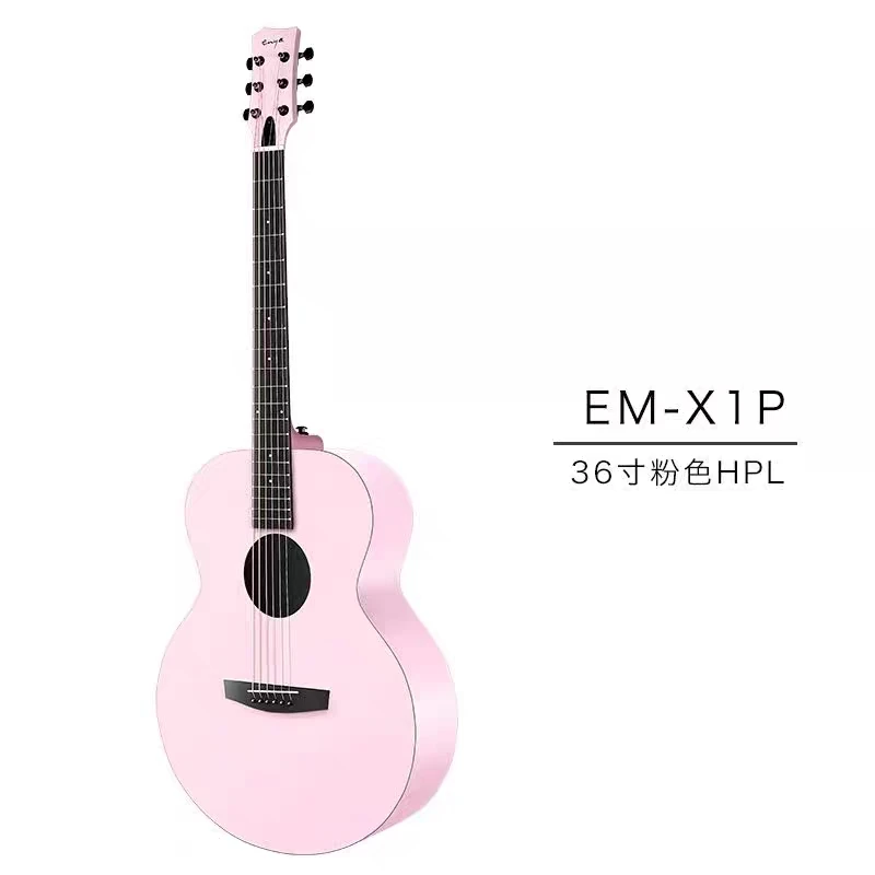 Enya EM41/EA X1 36/41 дюймовая акустическая гитара с узором KOA HPL деревянная полная доска