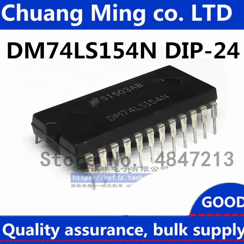

Free Shipping 10pcs/lots 74LS154 DM74LS154N SN74LS154N HD74LS154P DIP-24 IC In stock!