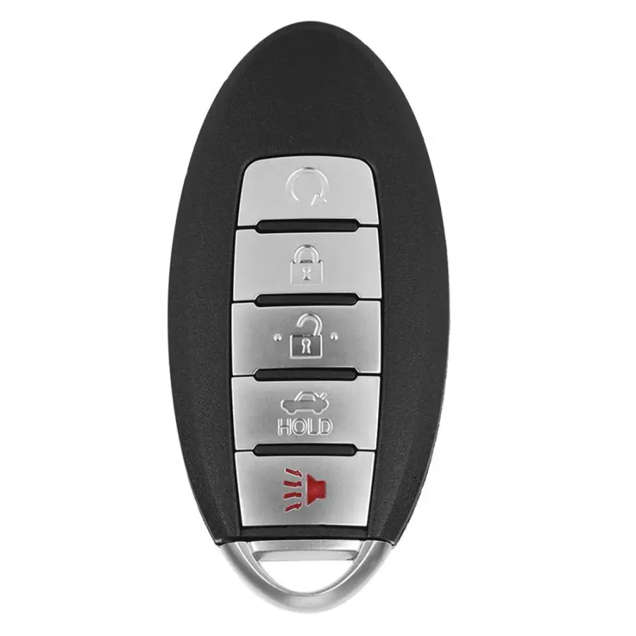 

5 Button Keyless Car Remote Key Fob Case Shell Fit For NISSAN ALTIMA KR5S180144014 accesorios automovil automobiles