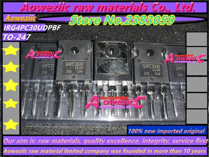 Aoweziic импортный IRG4PC30UD G4PC30UD irg4pc30udbf TO-247 FET 23A 600V
