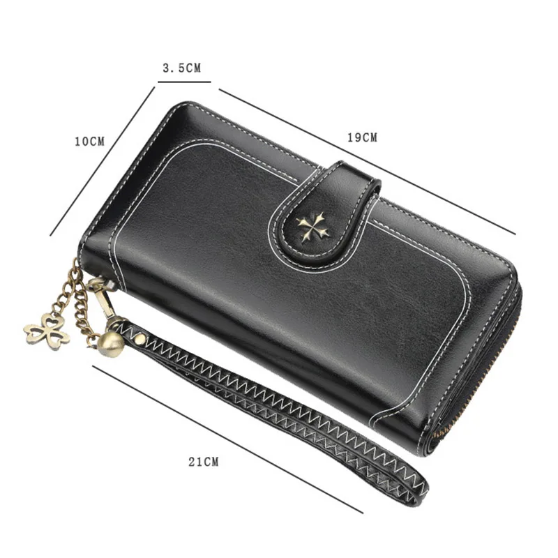 Baellerry Multi-Function Women Wallets Money Bag Coin Pocket Big Capacity Phone Wallet Women Card Holder Ladies Clutch Purse W50