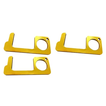 

New Hygiene Hand Brass Door Opener & Stylus Keep Hands Clean (3Pcs)