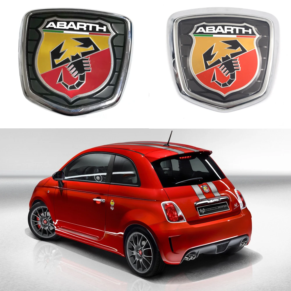 Oneerlijk Klant voorbeeld New Tailgate Emblem Boot Badge Assembly 735496473 For Fiat 500 Abarth Rear  Trunk Anthracite - Emblems - AliExpress