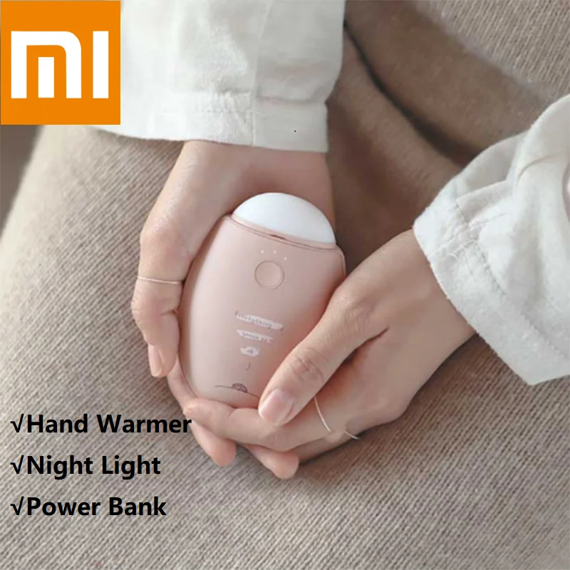 Xiaomi SOLOVE грелка для рук N2S 3 в 1 Многофункциональный портативный USB Перезаряжаемый