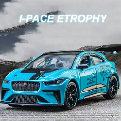 MEOA Новая Модель гоночного автомобиля 1:36 I-Pace Etrophy с огнями/звуком, функция быстрого и яростного Diecasts & Toy Vehicles подарок