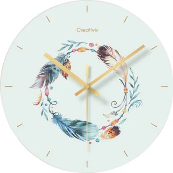 

Wall Clock Kitchen Modern Design Simple Steampunk Wood Wall Clocks Home Decor Reloj Animal Free Shipping House Decor GG50gz