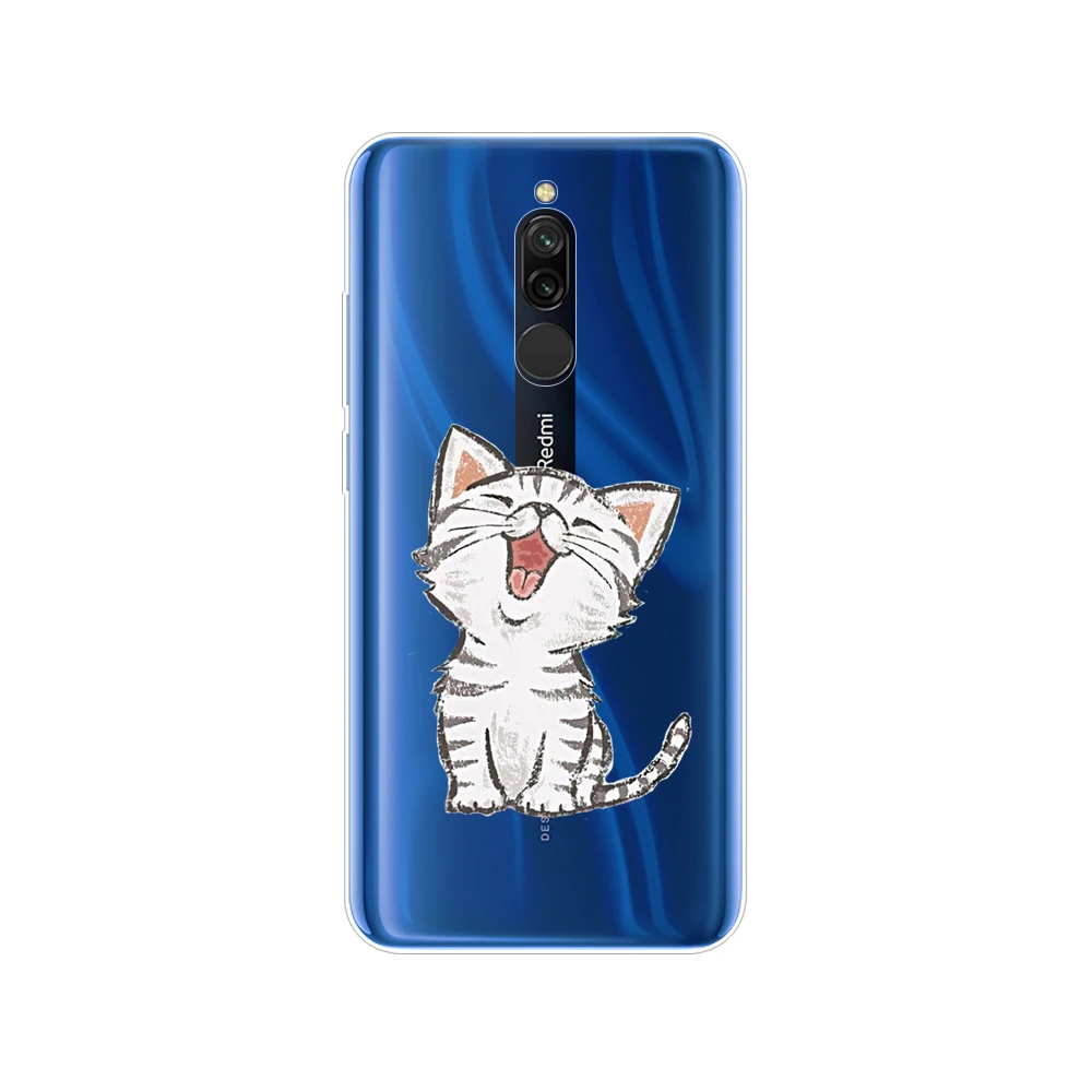 34654 Чехол для xiaomi redmi 8, чехол s, Мягкий ТПУ силиконовый чехол для redmi 8, бампер hongmi 8, бампер Copa, полностью 360, защитный чехол - Цвет: 34654