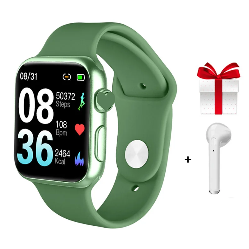 

IWO X Smart Watch +Earphone/Set 1.3inch Smartwatch Women VS Watch 5 Pedometer Sleep Monitor Blood Pressure for Iphone Android