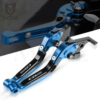 

For Honda CB400F CB-1 CB 400F 400 F CB400 F 1989-1991 1990 Motorcycle CNC Adjustable Folding Extendable Brake Clutch Levers Set