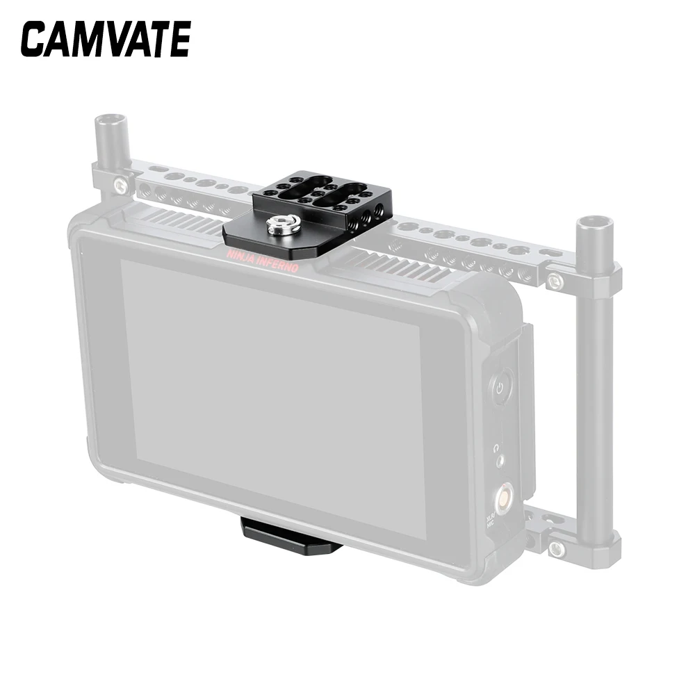 Универсальная верхняя/Нижняя пластина CAMVATE с несколькими нитями 1/4 20 для
