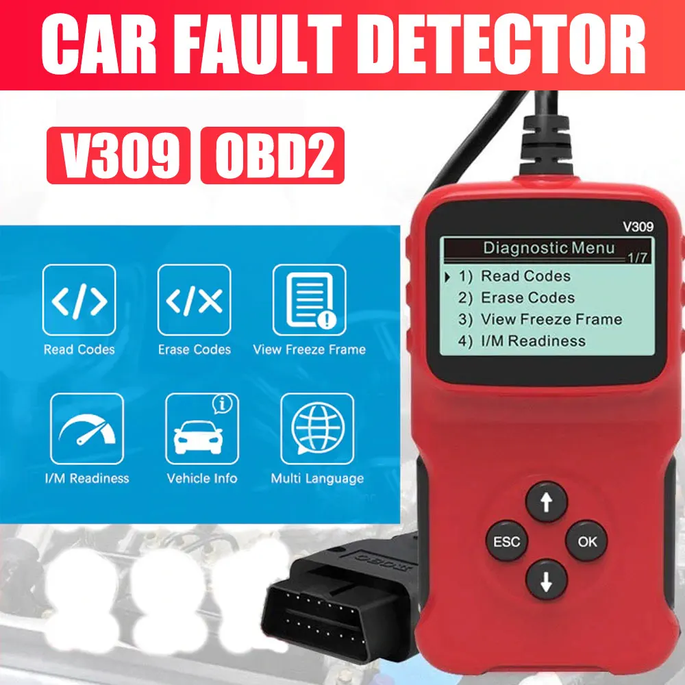 

Car Diagnostic Repair Car Codereader Car Saccessorie Car Scanner Tool OBDII Car Codereader Scanner Car Scanner Tool
