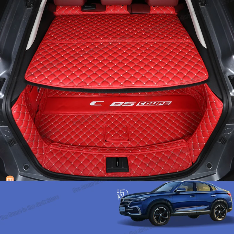 Lsrtw2017 для changan cs85 кожаный коврик багажника автомобиля грузового лайнера 2018 2019 2020