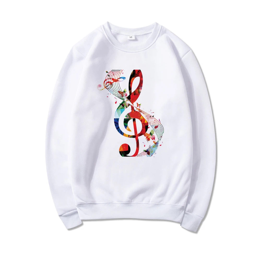

Winter Girl who Loves Music Sweatshirt Red stereo Musical Notes Design Summer Hoodie Women Russian Letter Hoodie Shop Clothing