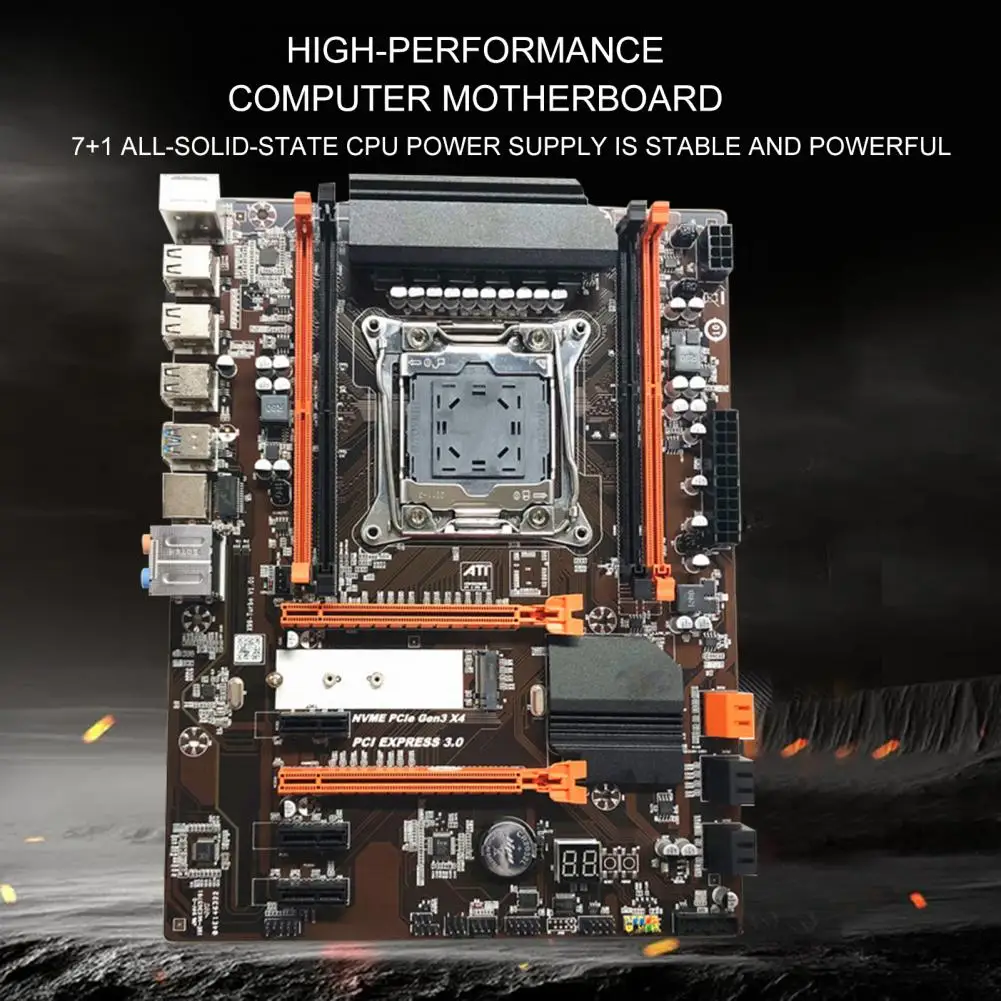 Placa-mãe Útil Lga 20113 m. Computador Mainboard X99 Lga 2011-3 Ddr4 Placa-mãe de Alta Eficiência Placa-mãe para notebook - Imagem 3