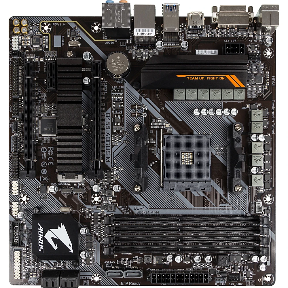 Motherboard GIGABYTE B450 AORUS M