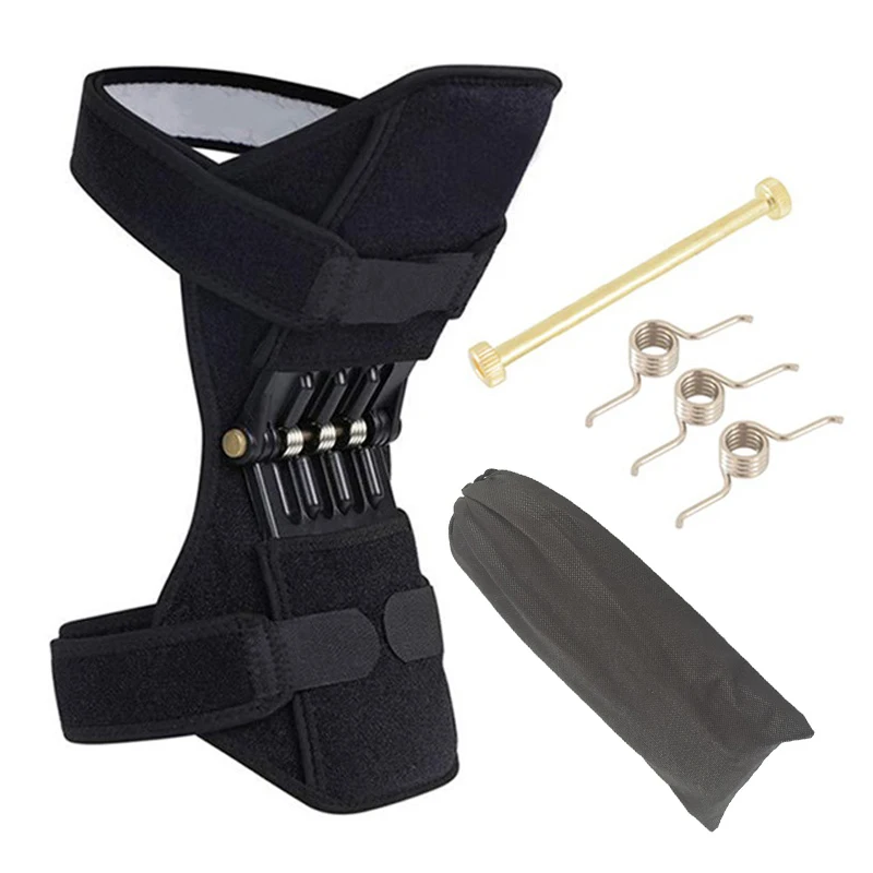 

Power Knee Stabilizer Pads Lift Joint Support Powerful Rebound Spring Force New