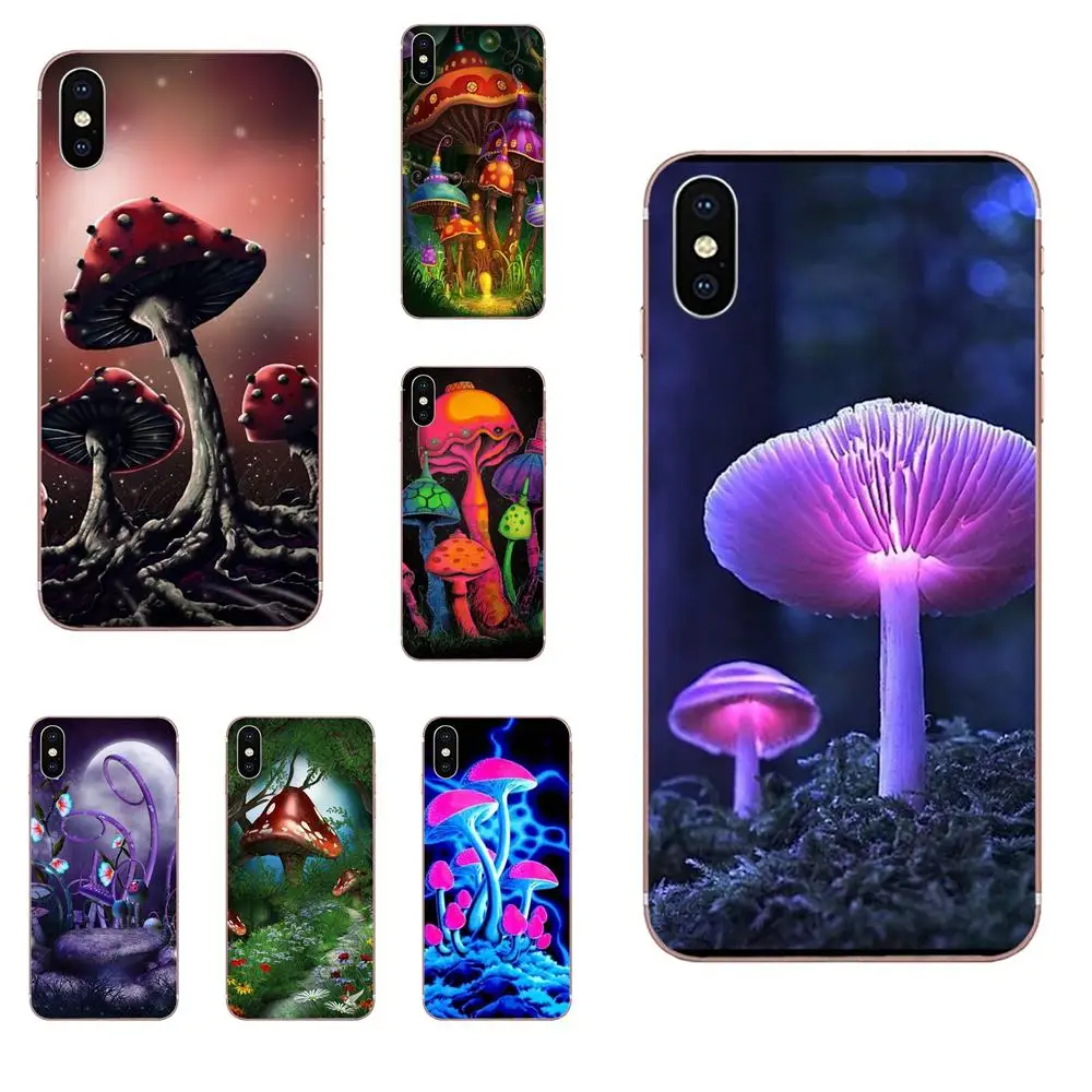 

Skin Ultra Thin Red Super Colourful Mushroom For Xiaomi Mi3 Mi4 Mi4C Mi4i Mi5 Mi 5S 5X 6 6X 8 SE Pro Lite A1 Max Mix 2 Note 3 4
