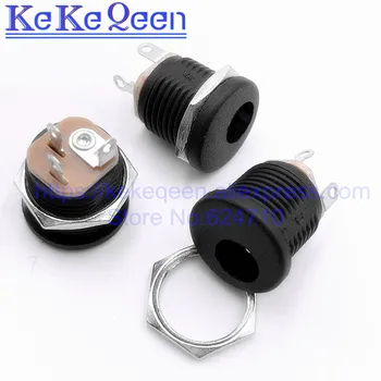 

10Pcs DC-022 5.5*2.1/2.5mm DC-022M DC Power Socket/ DC Connector Panel Mounting DC022 5.5x2.1mm 5.5x2.5mm